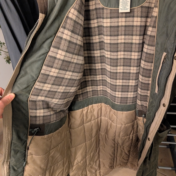 L.L. Bean Winter Parka Olive Green - Picture 2 of 5